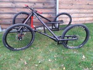 Mushing čtyřkola F4